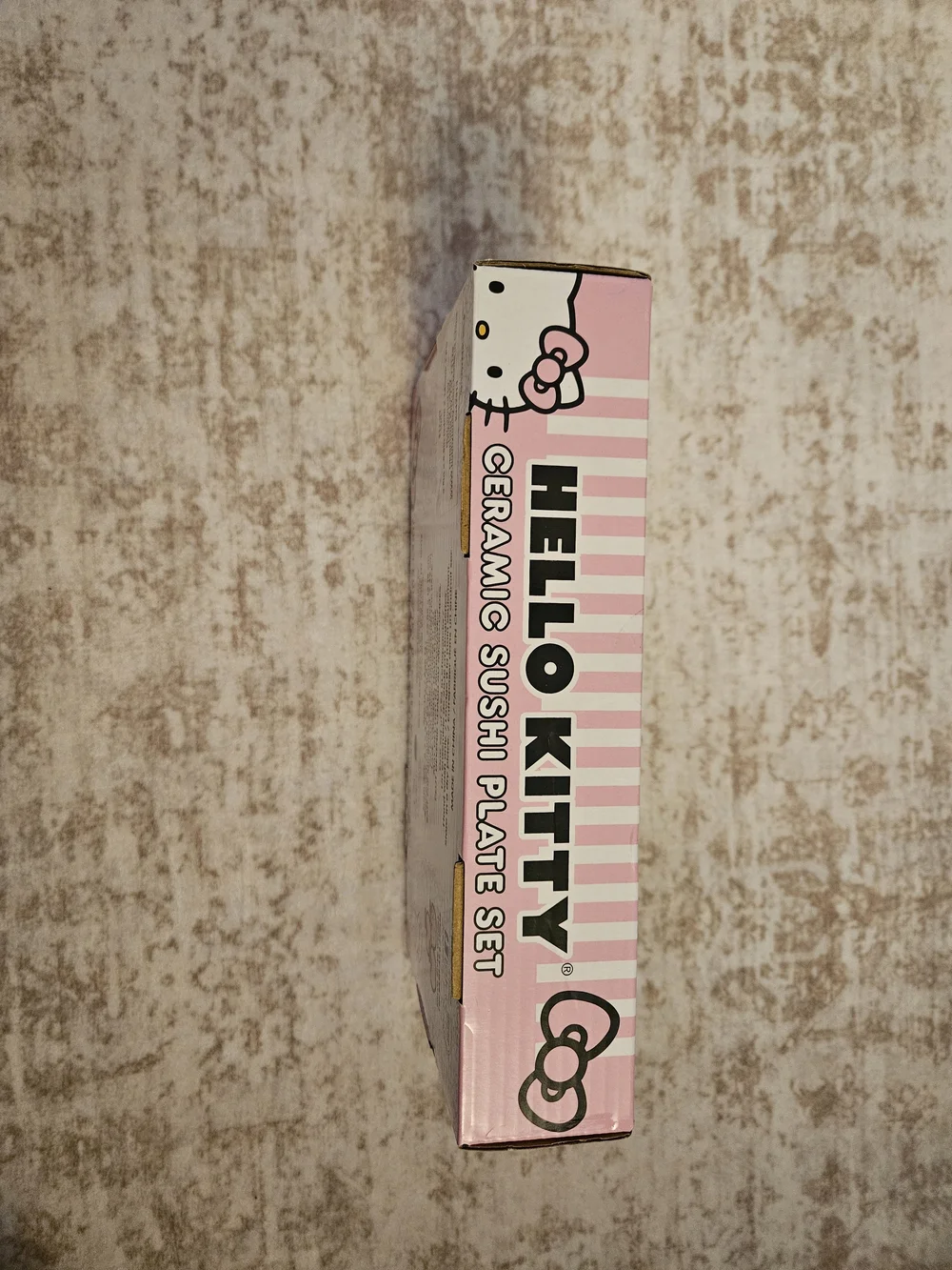 Hello Kitty Pink Ceramic Bowl and Chopsticks Set - Cute Home Party Tableware